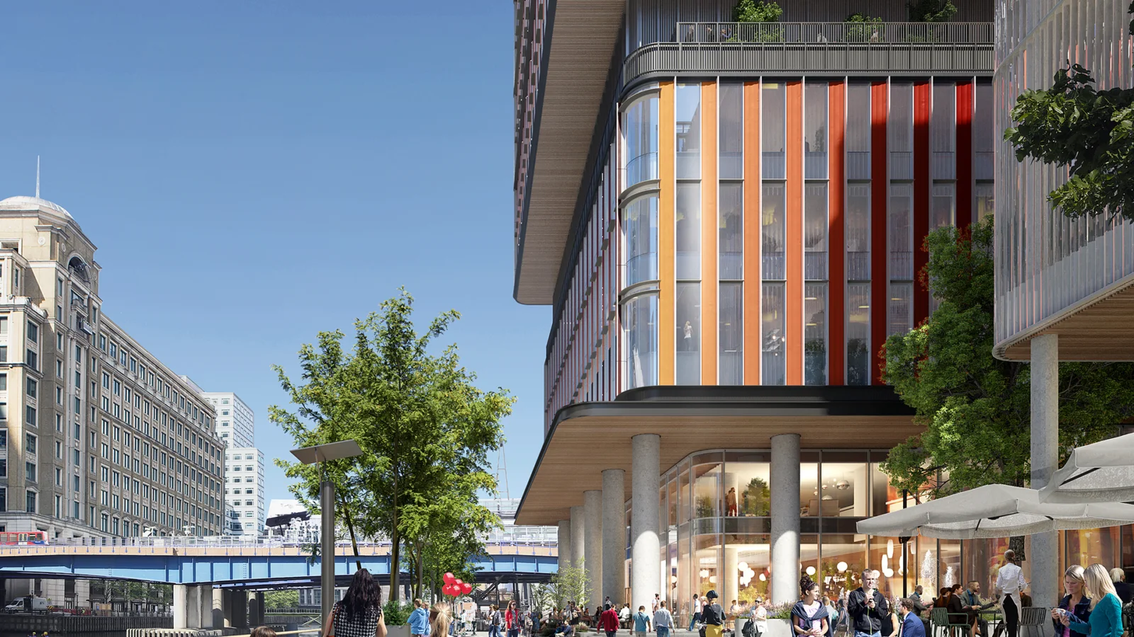 Photo of North Quay in London.